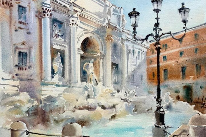 corsi pittura ad acquarello
